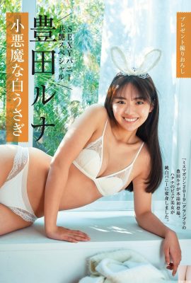 (Toyota Haruna) You can see her beautiful breasts and long legs… they are really well developed (6P)