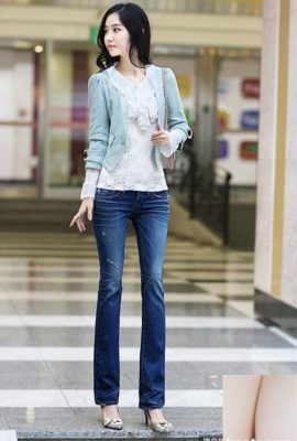 The ecstatic jeans girl-Jin Yaran (51P)