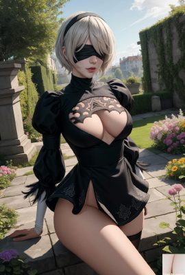 2B (Yoroha No.2 Type B, NieR: Automata)