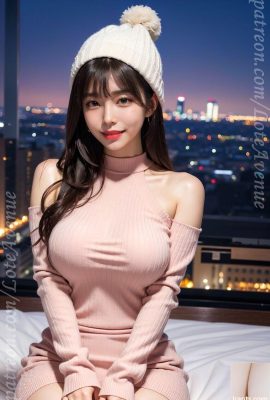 ★PATREON★ (Lot) Kosa -Pink Sweater Dress