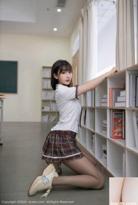 XiuRem) High-definition Jiazhen Pictures 2024.07.25 No.8918 Lu Shoushou’s beautiful legs in black stockings (80P)