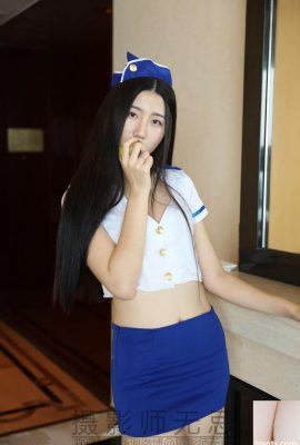 Collection from the Internet) Wuji Film Club Xixi stewardess thong show benefit picture (64P)