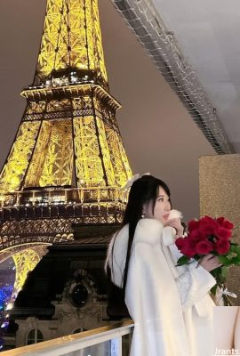 Hot girl (Cai Yi) French New Year’s Eve, IGyugirlcat (22P)