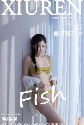 (XiuRen) 2025.01.03 Vo1.9709 Fish Roe Fish stockings and beautiful legs full version photo (80P)