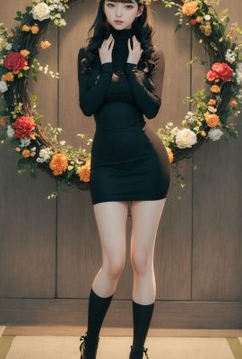 *PATREON* (Al in virtual reality) Posing in Front of Flowers 2