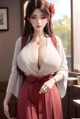 Al Generated) Perfect World Huo Luer Big Breasts