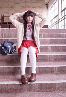 (MAFUUU) Lolita Shenxiang Board True Winter Classroom Red Water K Sir Sisi Cross -knee Stockings (112P)