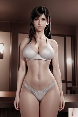 Tifa in underwear-1