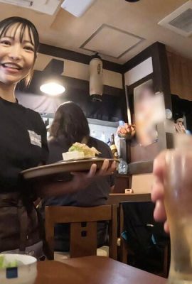 Beautiful izakaya employee releases anal sex! ! Drunk and fucked for the first time! Drinking seriously and suddenly getting 3 holes… (21P)