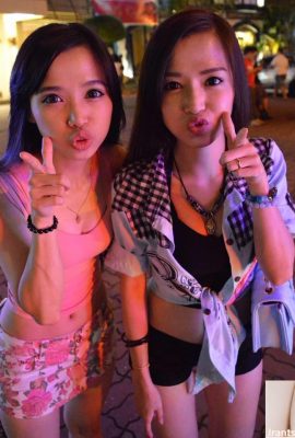 Malaysia’s famous twin sister Pinty & Juanliy is amazing as SHOWGIRL (8P)