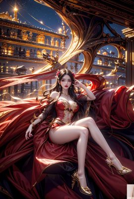 (AI Generated) Fighting through the Sky-Medusa 1