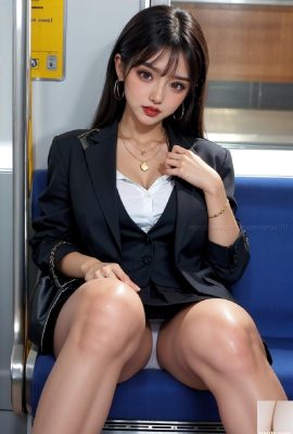 On the train