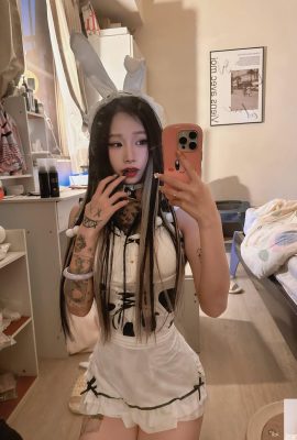 “Ali” Elf face with snow-white big breasts netizens called love warning (10P)