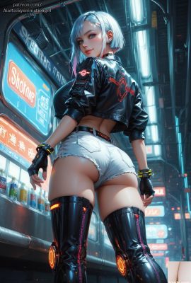 (Patreon)(AiASAG) cyber girl