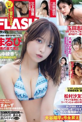 (㾋ぴ) Evil “breast lines” fill the entire picture! Round and beautiful breasts are about to slide out (25P)