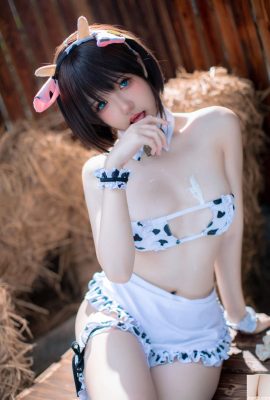 (Collection on the Internet) Welfare Girl Ah Xun “Xiao Xun Drinks Milk” VIP exclusive (61P)