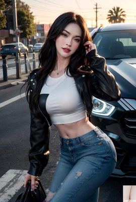 The girl who repairs the car