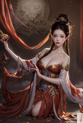 Slim Hanfu woman