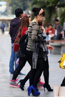 (Online collection) Street photography of various beautiful legs and beauties: 5 (53P)