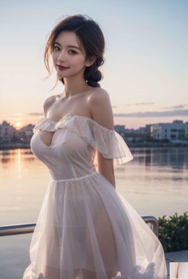 ★Sijishe★White Cat Floating Girl (Collection) 1 – Girl at Harbour 1