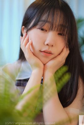 (Han Yeri) Korean girl’s body soaked and tempting body show (42P)