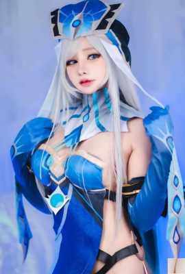 (Online collection) Welfare Girl MeenFox “The Girl in the Divine Crane Mirror” VIP welfare picture (39P)