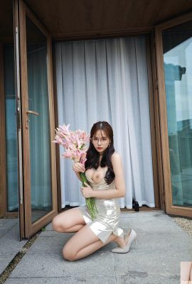 Ceason Photography White Patent Leather Dress (33P)