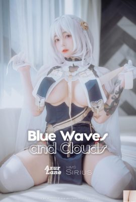(Online collection) Maruemon “Blue Waves and Clouds 1” VIP welfare map (100P)