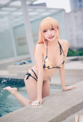 (Online collection) Welfare girl Mu Mu’s “Haimeng Swimsuit” VIP welfare picture (68P)