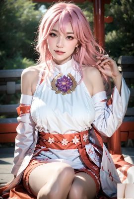 ★PATREON★ (AITVwiki Beauty Encyclopedia) – Genshin Yae Miko Cosplay Genshih