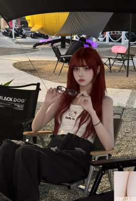 The combination of red-haired girl “Xiaomu” temperament and sexy (10P)