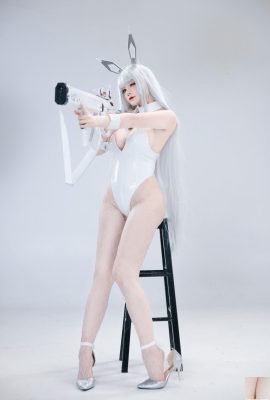 (Online collection) Welfare Girl Fairy Nine Airi “Bran’er White Rabbit” VIP exclusive (31P)