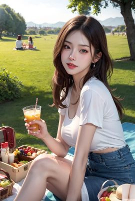 Have a picnic with the girls