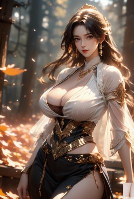 Maiden (Young Woman in Maple Forest)