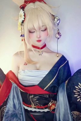 (Internet collection) Yamisung cosplay Yoimiya – Genshin Impact (51P)