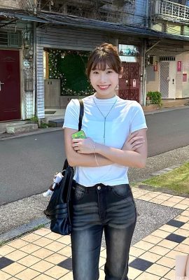 “Zhang Yien Jingjing” white and tender skin is so attractive and plump, the figure is so eye-catching (10P)