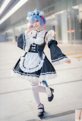 (Online collection) Huaqihana Firefly Animation Carnival Cat Rem (107P)