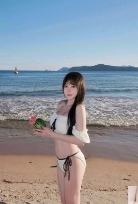 “Peng Peng”‘s beautiful face and looming figure are so fascinating (10P)