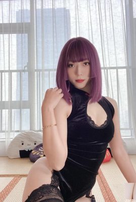 (Online collection) Money Lenglen – High-cut cheongsam lace skirt (107P)