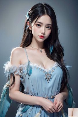 ★PATREON★ (AI Kaori) Set 1 – Blue Undergarment