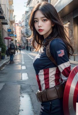 ★PATREON★ (AI Kaori) Set 1 – Ms Captain America