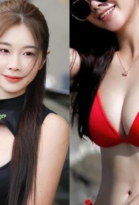 The streets of Tianmu are extremely hot! Cheerleading goddess Lai Ke stunned everyone in her pure white outfit! (11P)