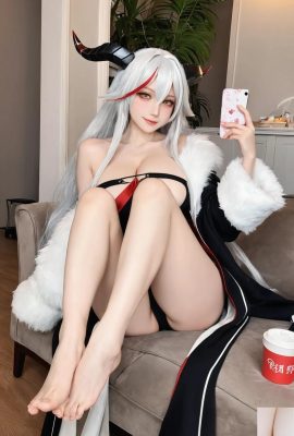 ★Pixiv★ (Kaiysx) Aegir AzurLaneP In The Car