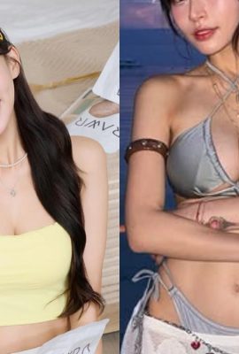 Lin Xiang is so excited! Snow-white lace dress + handsome jacket, netizens praised: The little princess is here! (11P)